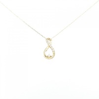 【リメイク】K18YG ダイヤモンド ネックレス 0.06CT