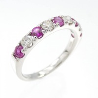 【新品】PT ルビー リング 0.48CT