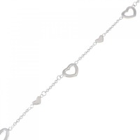 ティファニー マルチハート ブレスレット