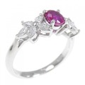 PT ルビー リング 0.509CT
