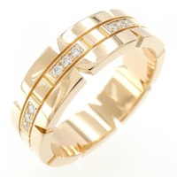 カルティエ タンクフランセーズ ハーフダイヤ リング