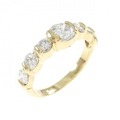 K18YG ダイヤモンド リング 1.05CT