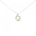 【リメイク】K18YG ダイヤモンド ネックレス 0.06CT