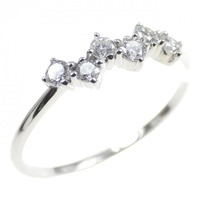 【リメイク】PT ダイヤモンド リング 0.15CT