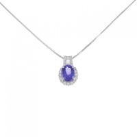 PT タンザナイト ネックレス 3.31CT