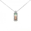 PT トルマリン ネックレス 3.89CT