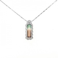 PT トルマリン ネックレス 3.89CT