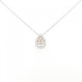 PT/K18PG ピンクダイヤモンド ネックレス 0.06CT