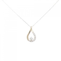 【リメイク】K18YG ダイヤモンド ネックレス 0.15CT
