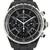 シャネル J12クロノグラフ セラミック H0940 セラミック 自動巻