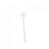 K18WG ダイヤモンド ネックレス 0.50CT