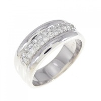 K18WG ダイヤモンド リング 0.29CT