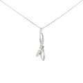 PT ダイヤモンド ネックレス 0.15CT