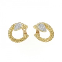 ブシュロン セルパン イヤリング