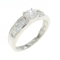 PT ダイヤモンド リング 0.436CT F VS1 Good