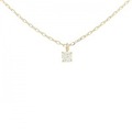 K18YG ダイヤモンド ネックレス 0.1CT