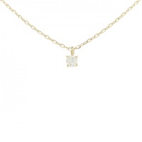 K18YG ダイヤモンド ネックレス 0.1CT