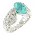 PT パライバトルマリン リング 1.71CT モザンビーク産