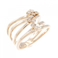 K18PG ダイヤモンド リング 0.23CT