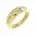 K18YG ダイヤモンド リング 0.20CT