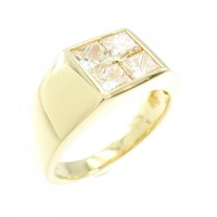 K18YG ダイヤモンド リング 1.00CT