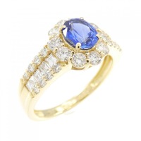【新品】K18YG サファイヤ リング 0.82CT