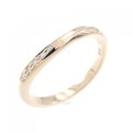 K18PG ダイヤモンド リング 0.05CT