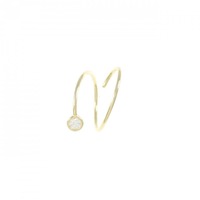 タサキ ダイヤモンド ピアス 0.04CT 片耳