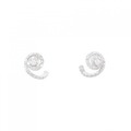 K18WG ダイヤモンド ピアス 1.20CT