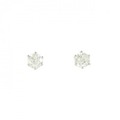 PT ソリティア ダイヤモンド ピアス 1.00CT