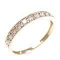 K18PG ダイヤモンド リング 0.30CT