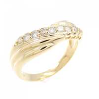 K18YG ダイヤモンド リング 0.30CT