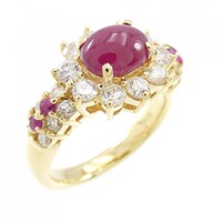 K18YG ルビー リング 1.16CT