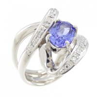 PT タンザナイト リング 1.45CT
