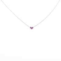 スタージュエリー ミステリアスハート ネックレス 0.13CT