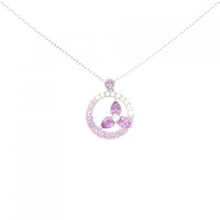 K18WG サファイヤ ネックレス 0.92CT