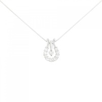 K18WG ダイヤモンド ネックレス 0.30CT