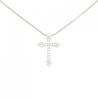 PT クロス ダイヤモンド ネックレス 0.50CT