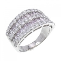 PT ピンクダイヤモンド リング 0.92CT