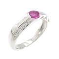PT ルビー リング 0.26CT