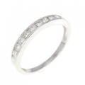 K18WG ダイヤモンド リング 0.30CT