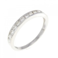 K18WG ダイヤモンド リング 0.30CT