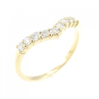 K18YG ダイヤモンド リング 0.30CT