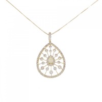 【新品】K18YG ダイヤモンド ネックレス 2.00CT