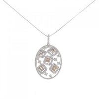 【新品】PT ダイヤモンド ネックレス 1.13CT