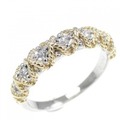 750/PT ダイヤモンド リング 0.07CT