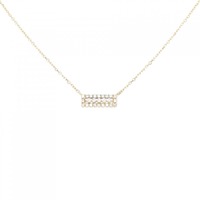 K18YG ダイヤモンド ネックレス 0.105CT