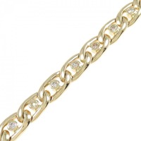 750YG ダイヤモンド ブレスレット 1.46CT