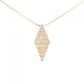 K18PG ダイヤモンド ネックレス 0.47CT