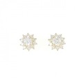 K18YG ダイヤモンド ピアス 1.439CT